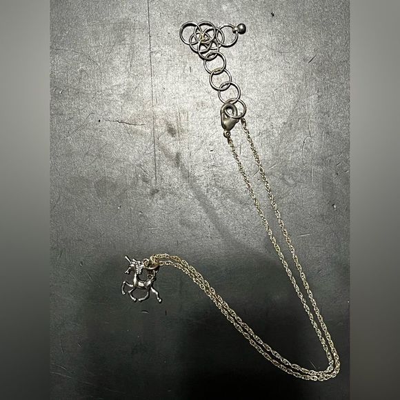 Unique Unicorn Charm Necklace - Picture 3 of 5